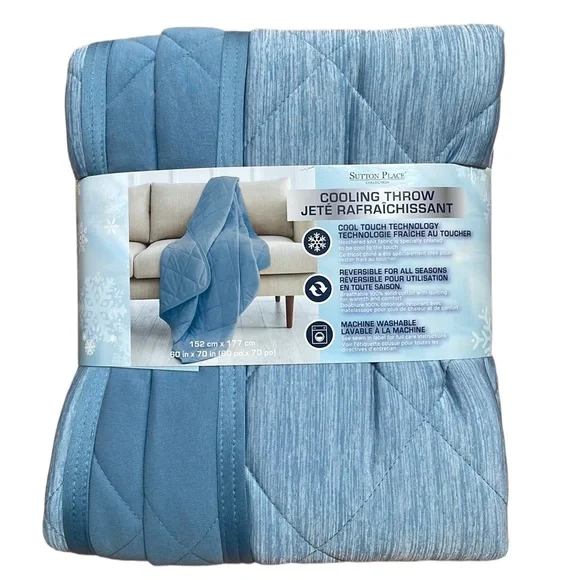 Sutton Place | Bedding | Sutton Place Cooling Throw Blanket | Poshmark